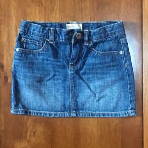 GapKids denim mini skirt size 3T